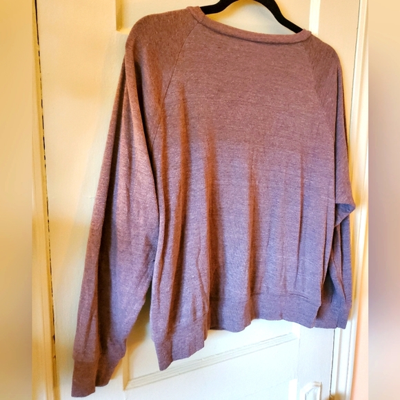 Bigfoot sasquatch forest cryptid light sweater long sleeve top - Picture 10 of 10